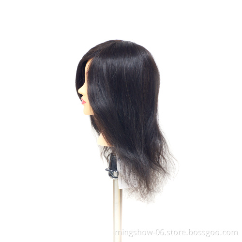 wholesale top quality human hair mannequin heads plastic mannequin head for beauty school